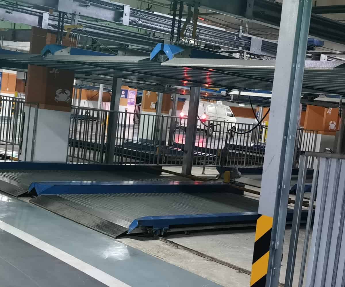 負(fù)一正四地坑式PSH5D1五層升降橫移機(jī)械式立體車庫(kù)設(shè)備